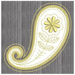 Applique Paisley Delight 07