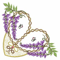 Wisteria 07(Md) machine embroidery designs