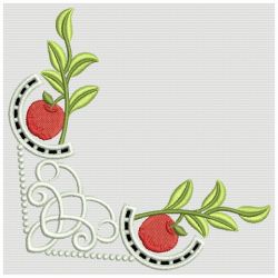 Cutwork Apple Corners 05(Lg)