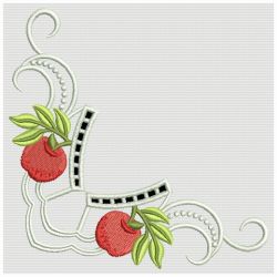 Cutwork Apple Corners 08(Sm) machine embroidery designs