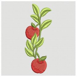 Cutwork Apple Corners 13(Lg) machine embroidery designs