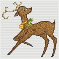 Christmas Reindeer 04(Lg) machine embroidery designs