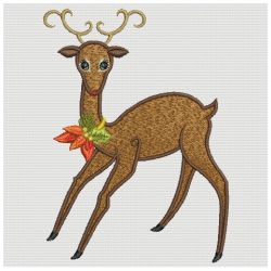 Christmas Reindeer 06(Md) machine embroidery designs