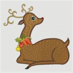 Christmas Reindeer 09(Lg) machine embroidery designs