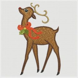 Christmas Reindeer 10(Md) machine embroidery designs
