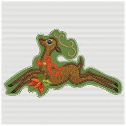 Christmas Reindeer 12(Lg) machine embroidery designs