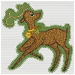 Christmas Reindeer 14(Sm) machine embroidery designs