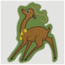 Christmas Reindeer 15(Sm) machine embroidery designs