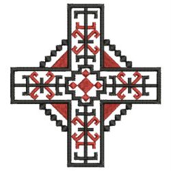 Fancy Cross 10 machine embroidery designs