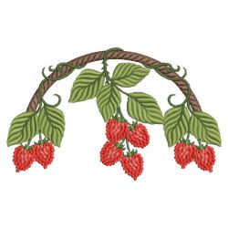 Raspberries 05(Md) machine embroidery designs