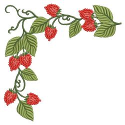 Raspberries 07(Md) machine embroidery designs