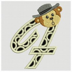 Monkey Alphabet 06