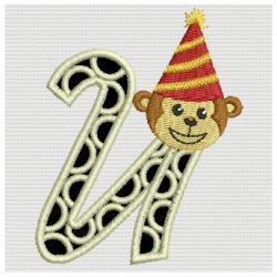 Monkey Alphabet 21