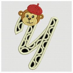 Monkey Alphabet 25