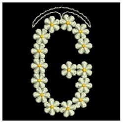 FSL Floral Letters 07