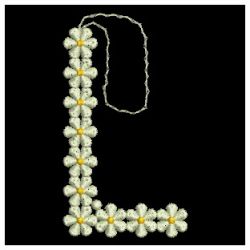FSL Floral Letters 12
