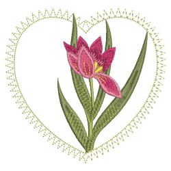 Hearts And Flowers 03(Lg) machine embroidery designs