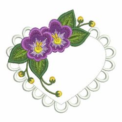 African Violet 06(Md) machine embroidery designs