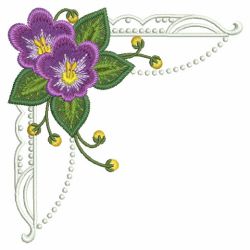 African Violet 07(Lg) machine embroidery designs