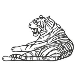 Wild Animal Outlines 03(Sm) machine embroidery designs