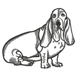 Dog Outlines 04(Lg)