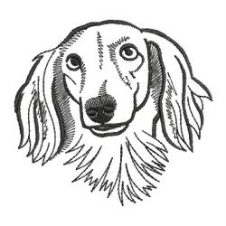 Dog Outlines 07(Md) machine embroidery designs