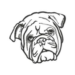 Dog Outlines 08(Sm) machine embroidery designs