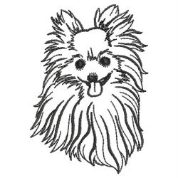 Dog Outlines 12(Sm) machine embroidery designs