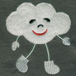 Applique Stick Figure 07