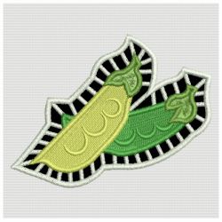 Cutwork Vegetables 09 machine embroidery designs