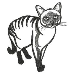 Cat Outlines 10(Lg) machine embroidery designs