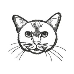 Cat Outlines 14(Lg)