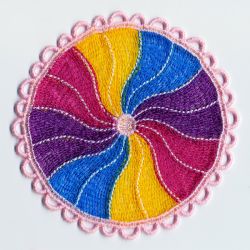 FSL Swirl Candy Coasters 10