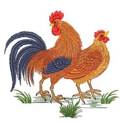 Chickens 03(Md) machine embroidery designs