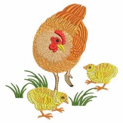 Chickens 05(Md) machine embroidery designs