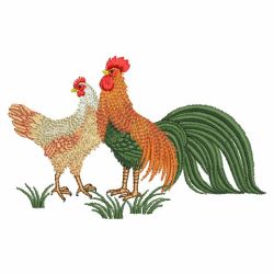 Chickens 12(Lg) machine embroidery designs