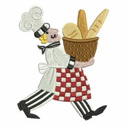 French Chefs 01 machine embroidery designs