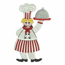 French Chefs 03 machine embroidery designs