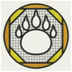 Animal Paws 03 machine embroidery designs
