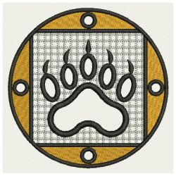 Animal Paws 04 machine embroidery designs