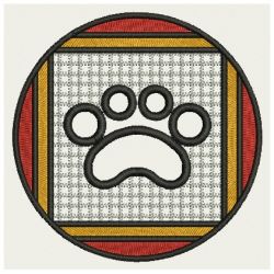 Animal Paws 06 machine embroidery designs