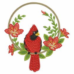 Red Azaleas 12(Lg) machine embroidery designs