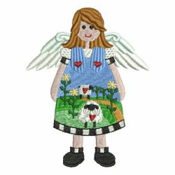 Country Angels 01 machine embroidery designs