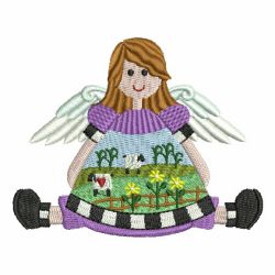 Country Angels 04 machine embroidery designs