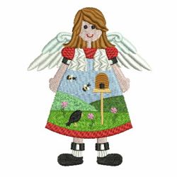 Country Angels 05 machine embroidery designs