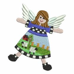 Country Angels 06 machine embroidery designs
