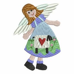 Country Angels 07 machine embroidery designs