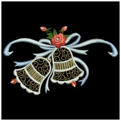 Wedding Bells Borders 01(Md) machine embroidery designs