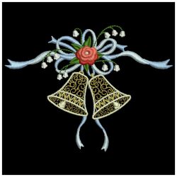 Wedding Bells Borders 02(Md) machine embroidery designs