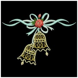 Wedding Bells Borders 05(Md) machine embroidery designs